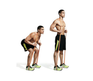 top 8 các bài tập chân với dây kháng lực cho nam